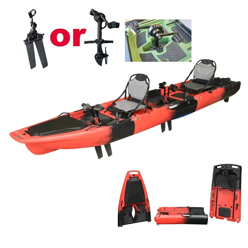 Hot Sale 14FT 2-Person Double  - Fishing Kayak Sit On Top review and price