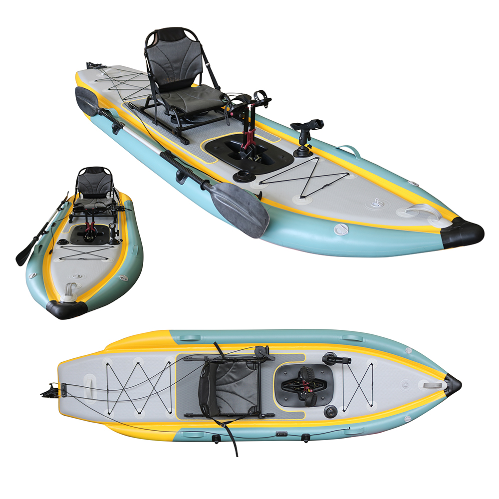 Pedal Propulsion Foldable Infl - Fishing Kayak Sit On Top review and price