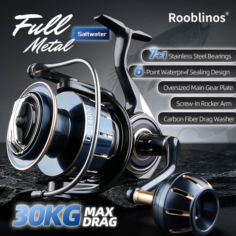 Rooblinos DG Spinning Reel, 12 - Abu Garcia Reel Max review and price
